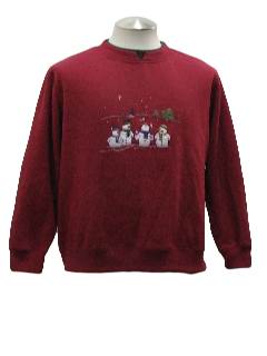 1980's Unisex Ugly Christmas Sweatshirt