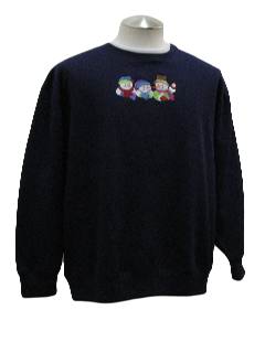 1980's Womens Ugly Christmas Sweatshirt 