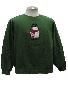 1980's Womens Ugly Christmas Sweatshirt