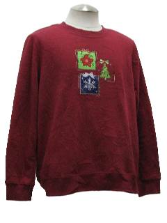 1980's Unisex Ugly Christmas Sweatshirt