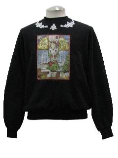 1980's Unisex Ugly Christmas Sweatshirt