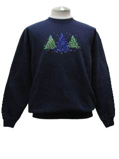 1980's Unisex Ugly Christmas Sweatshirt 