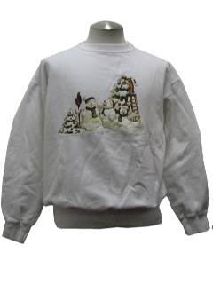 1980's Unisex Ugly Christmas Sweatshirt