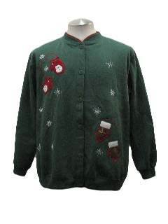 1980's Womens Ugly Christmas Sweatshirt