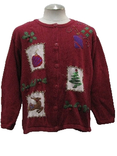 1980's Womens Ugly Christmas Sweater