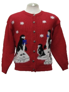 1980's Womens Ugly Christmas Sweater