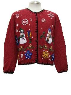 1980's Womens Ugly Christmas Sweater