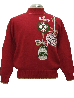 1980's Womens Ugly Christmas Sweater