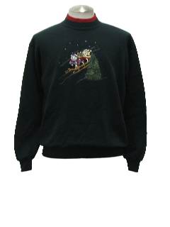 1980's Unisex Ugly Christmas Sweatshirt 