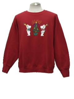 1980's Unisex Ugly Christmas Sweatshirt 