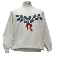 1980's Unisex Ugly Christmas Sweatshirt 