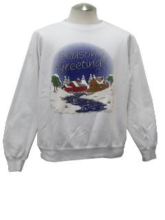 1980's Unisex Ugly Christmas Sweatshirt