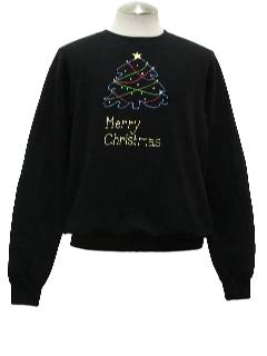 1980's Unisex Ugly Christmas Sweatshirt