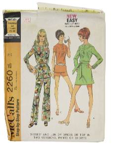 1970's Womens Sewing Pattern