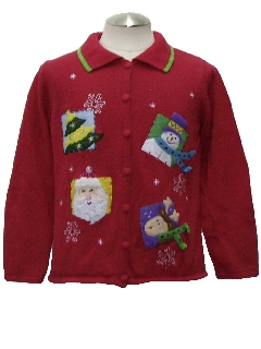 1980's Womens Ugly Christmas Sweater