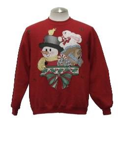 1980's Unisex Ugly Christmas Sweatshirt