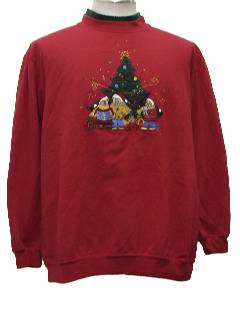 1980's Unisex Ugly Christmas Sweatshirt