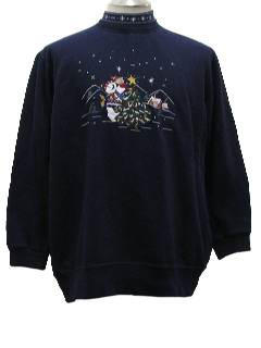 1980's Unisex Ugly Christmas Sweatshirt