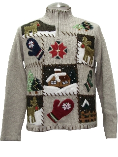 1980's Womens Ugly Christmas Sweater