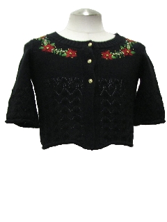 1980's Womens/Childs Ugly Christmas Sweater