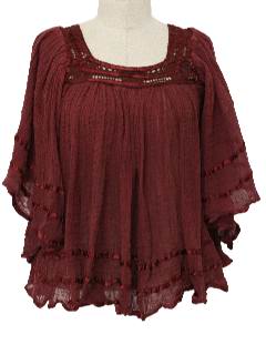1970's Womens Hippie Shirt
