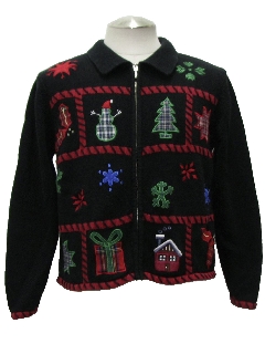 Sweaters: Ugly Christmas Sweaters at RustyZipper.com: Krampus, Vintage ...
