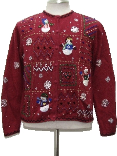 1980's Womens Ugly Christmas Sweater