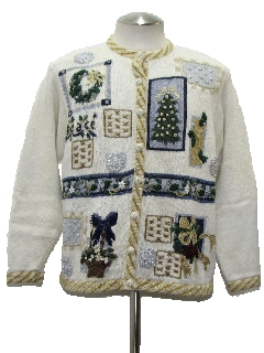 1980's Womens Ugly Christmas Sweater