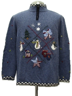 1980's Womens Ugly Christmas Sweater