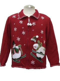 1980's Womens Ugly Christmas Sweater