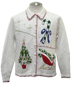 1980's Womens Ugly Christmas Sweater