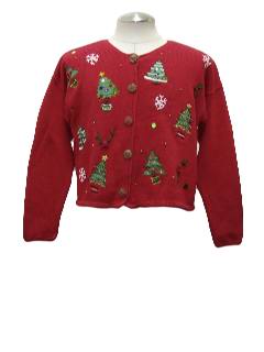 1980's Womens Ugly Christmas Sweater