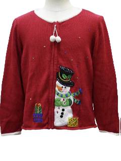 1980's Womens Ugly Christmas Sweater