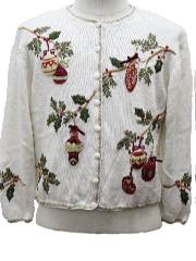 1980's Womens Ugly Christmas Sweater