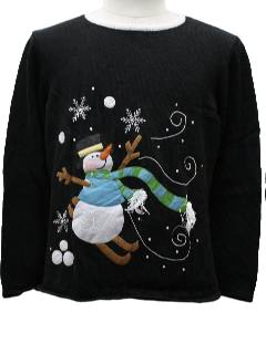 1980's Womens Ugly Christmas Sweater