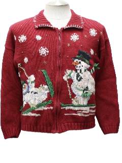 1980's Womens Ugly Christmas Sweater