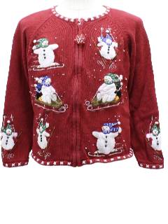 1980's Womens Ugly Christmas Sweater