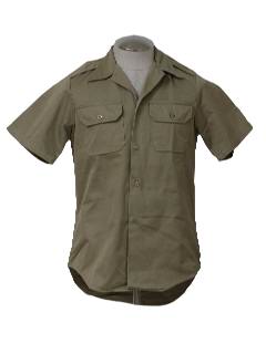 1940's Mens Uniform Shirt