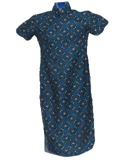 1960's Womens Cheongsam Dress