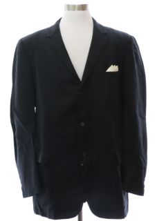 1960's Mens Mod Wool Blazer Style Sport Coat Jacket