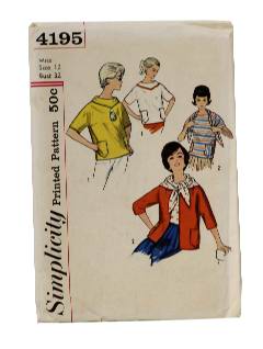 1950's Womens Pattern