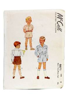 1940's Mens/Boys Pattern