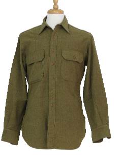 1940's Mens Uniform Shirt