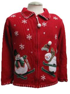 1980's Womens Ugly Christmas Sweater