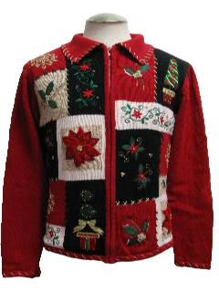 1980's Womens Ugly Christmas Sweater