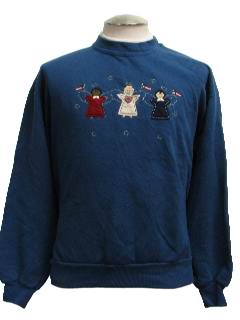 1980's Unisex Ugly Christmas Sweatshirt