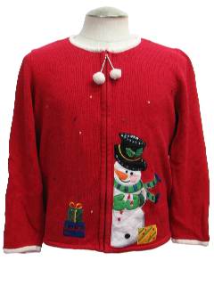 1980's Womens Ugly Christmas Sweater