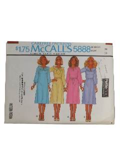 1970's Womens Sewing Pattern