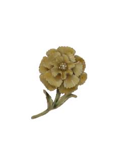 1950's Womens Accessories - Enamel Brooch