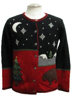 1980's Womens Ugly Christmas Sweater